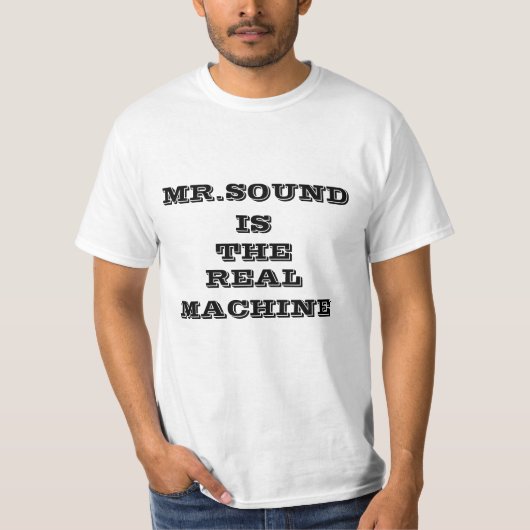Beatbox Mr.Sound Tシャツ (正面)