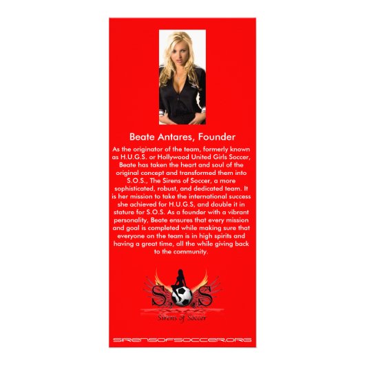 Beate ラックカード (正面)