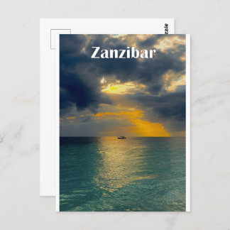 Beatiful landscape of Zanzibar ポストカード