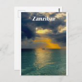 Beatiful landscape of Zanzibar ポストカード (正面/裏面)