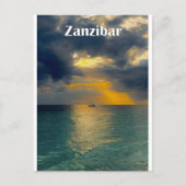 Beatiful landscape of Zanzibar ポストカード (正面)