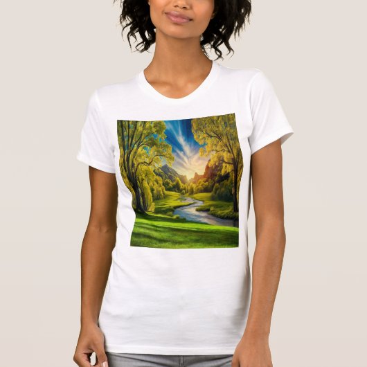 Beatiful nature amezing tシャツ (正面)