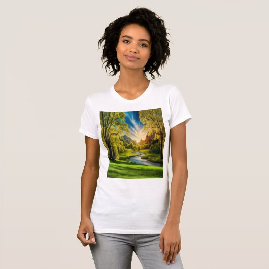 Beatiful nature amezing tシャツ (正面フル)