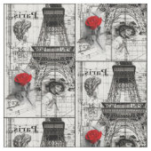 beatiful paris ファブリック (クローズアップ)