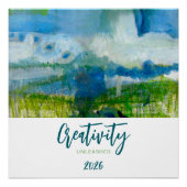 Beatiful poster to awaken your creativity  ポスター (正面)