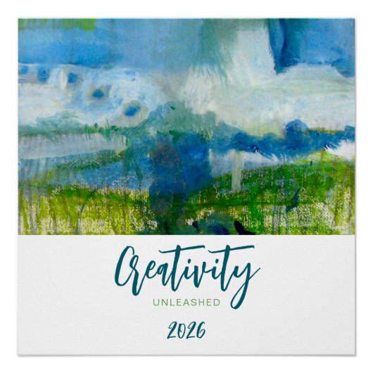 Beatiful poster to awaken your creativity  ポスター (正面)