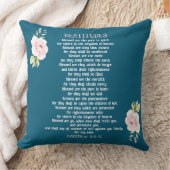 Beatitudes & Olive branches Matthew 5:3-11 Throw P クッション (ブランケット)