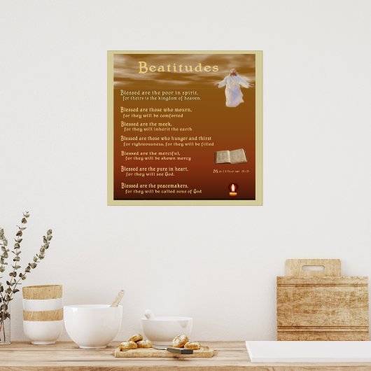 Beatitudes Poster ポスター (キッチン)