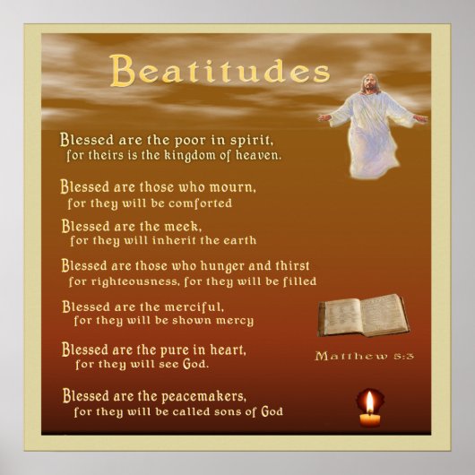 Beatitudes Poster ポスター (正面)