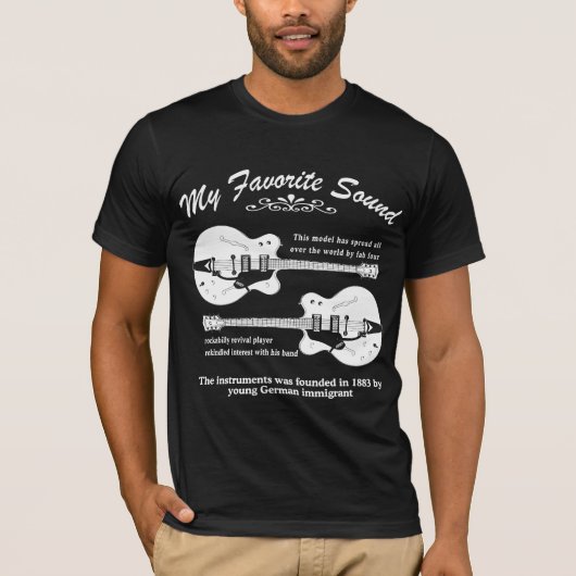 BEATLEGUITAR3 BのTシャツ Tシャツ (正面)