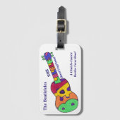 Beatlelelesの荷物のラベル ラゲッジタグ (正面縦)