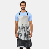 Beatles ashram エプロン (着用した状態)