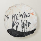 Beatles ashram ラウンドクッション (裏面)