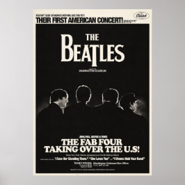 beatles, classic rock, vintage band, british music ポスター