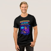 “Beatmaker at Work – Creative Flow T-Shirt” トライブレンドTシャツ (正面全面)