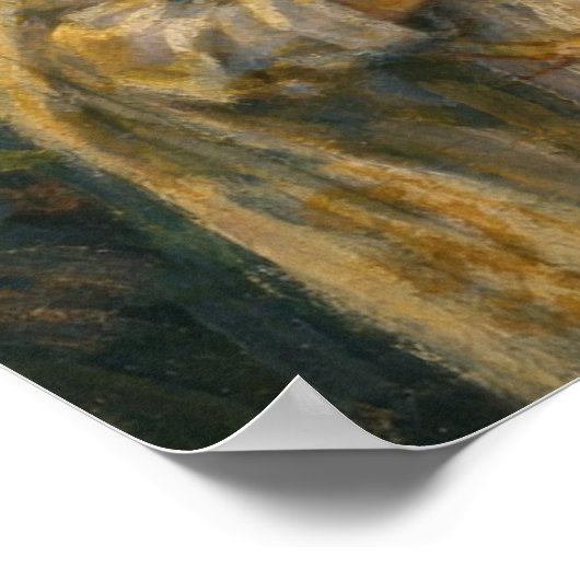 Beatrice by John William Waterhouse ポスター (角)