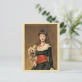 Beatrice Townsend 恋しく思by John Singer Sargent ポストカード (スタンド正面)