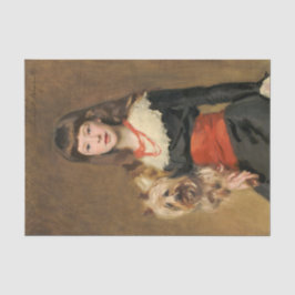 Beatrice Townsend 恋しく思by John Singer Sargent 薄葉紙