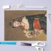 Beatrice Townsend 恋しく思by John Singer Sargent 薄葉紙 (クラフト)