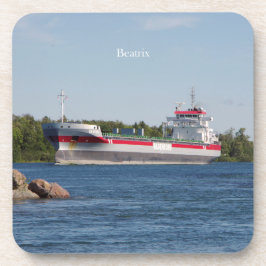 Beatrixセット6個のプラスチック製コースター コースター