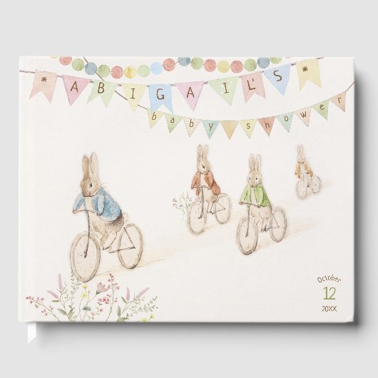 Beatrix Peter the Rabbit Baby Shour ゲストブック (正面)