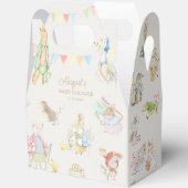 Beatrix Peter the Rabbit Woodland Baby Shower フェイバーボックス (見開き)