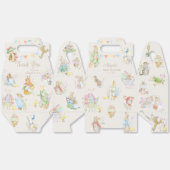 Beatrix Peter the Rabbit Woodland Baby Shower フェイバーボックス (見開き)