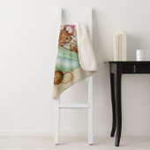 Beatrix Potterの靴にマウスの家族 シェルパブランケット (インサイチュ)