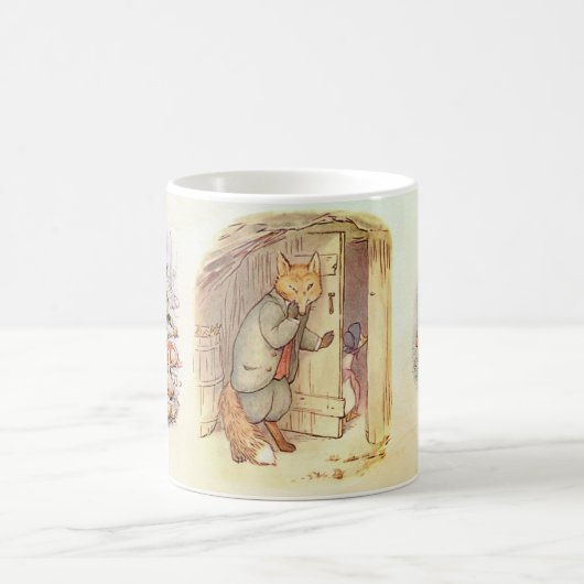 Beatrix Potter, Jemima Puddle Duck コーヒーマグカップ (中央)