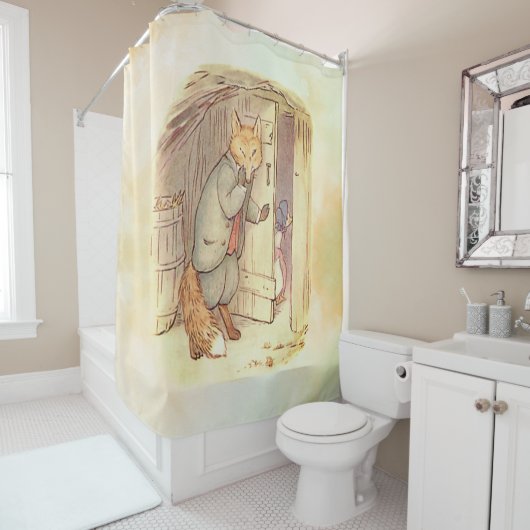 Beatrix Potter, Jemima Puddle Duck シャワーカーテン (インサイチュ)
