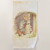 Beatrix Potter, Jemima Puddle Duck ビーチタオル (正面)