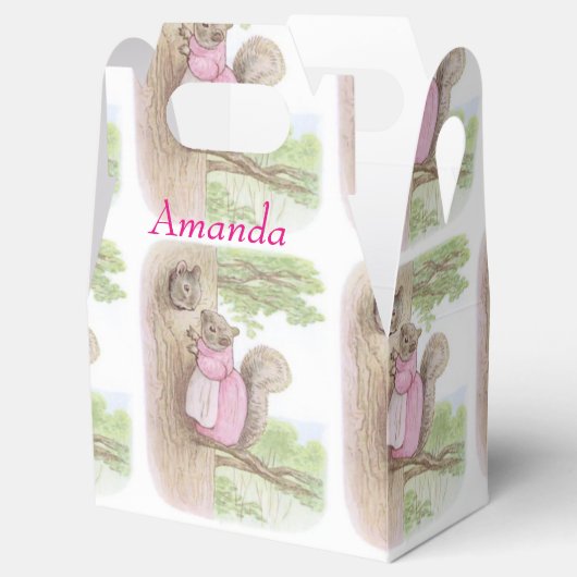 Beatrix Potter Mother Squirrel、イースターギフト フェイバーボックス (オープン)
