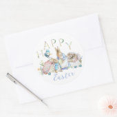 Beatrix Potter Peter the Rabbit Easter Sticker ラウンドシール (封筒)