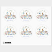 Beatrix Potter Peter the Rabbit Easter Sticker ラウンドシール (シート)