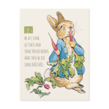Beatrix Potter RabbitラディッシュにゴギングCC1115