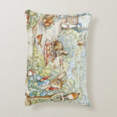 Beatrix Potter Storybook Characters Garden アクセントクッション (裏面(縦))