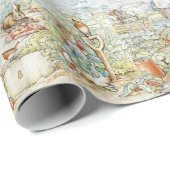 Beatrix Potter Storybook Characters Garden ラッピングペーパー (ロールコーナー)