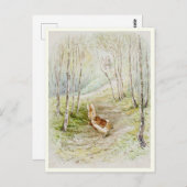 Beatrix Potter The Tale of Benjamin Bunny ポストカード (正面/裏面)