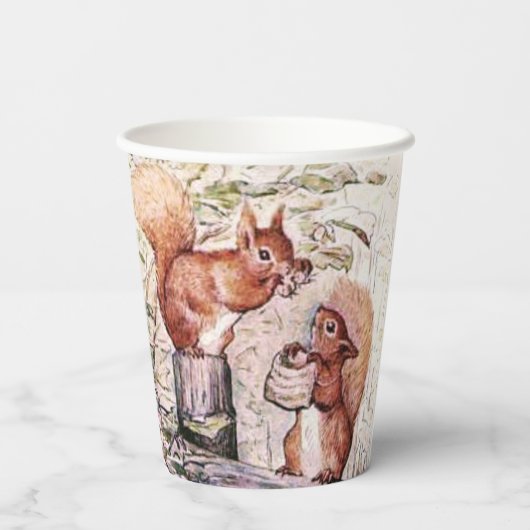 Beatrix Potter The Tale of Squirrel Nutkin 紙コップ (裏面)