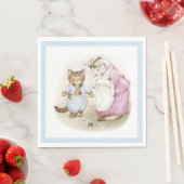 Beatrix Potter、Tom Kitten、カスタム スタンダードランチョンナプキン (インサイチュ)