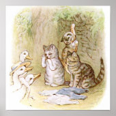 Beatrix Potter、Tom Kitten、カスタム ポスター (正面)