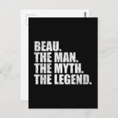 Beau name, Beau The Man The Myth The Legend ポストカード (正面/裏面)