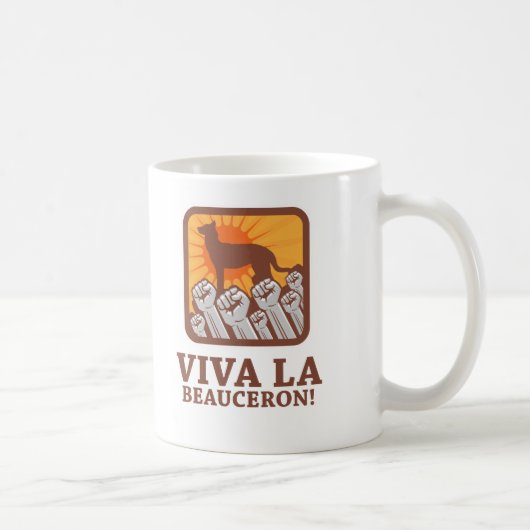 Beauceron コーヒーマグカップ (右)