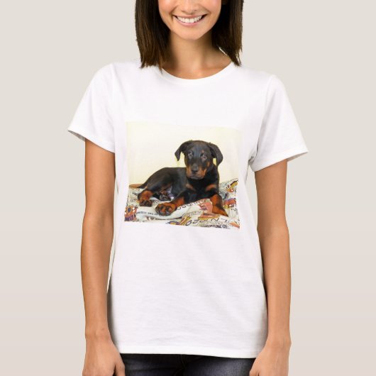 beauceron puppy.png tシャツ (正面)