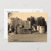 Beaufortの城博物館、ルクセンブルク ポストカード (正面/裏面)