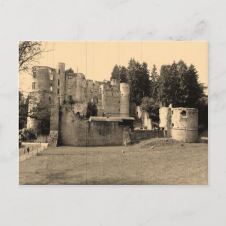 Beaufortの城博物館、ルクセンブルク ポストカード