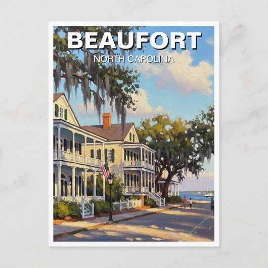 Beaufort North Carolina Souvenir ポストカード (正面)