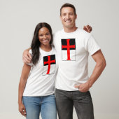 BeausantのTemplarの十字 Tシャツ (ユニセックス)