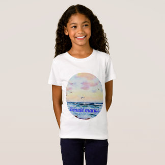 Beauté amrine-aquarelle tシャツ