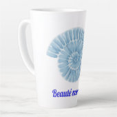 Beauté marine カフェラテマグ (左アングル)